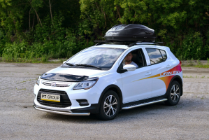 Автомобильный бокс "Turino Compact" с односторонним открытием_4