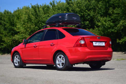 Автомобильный бокс "Turino Compact" с односторонним открытием