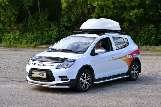 Автомобильный бокс "Turino Compact" с односторонним открытием