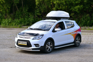 Автомобильный бокс "Turino Compact" с двусторонним открытием_10