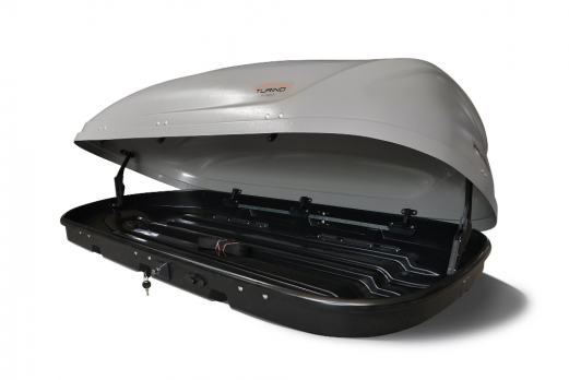 Автомобильный бокс "Turino Compact" с двусторонним открытием