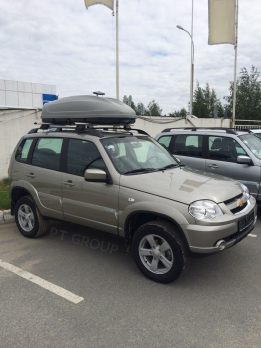 Автомобильный бокс "Turino 1" с двухсторонним открытием"