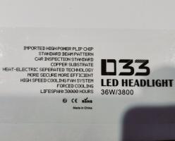 Диодные лампы головного света D33 LED (2 режима)_3
