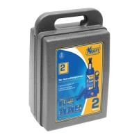 Гидравлический бутылочный домкрат 2 тонны (в кейсе), KRAFT_5