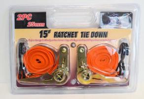 Стяжки для груза RATCHER 4M 1,5T (2 в 1)