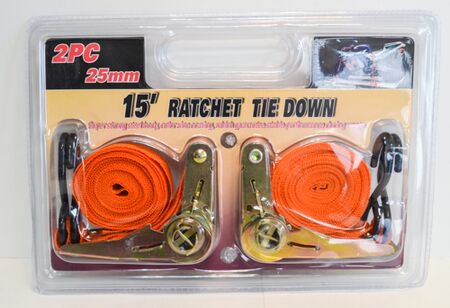 Стяжки для груза RATCHER 4M 1,5T (2 в 1)