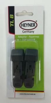 Адапрер на щетки HEYNER TOP LOCK B (cалатовый)