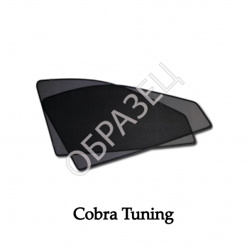 Каркасные шторки на магнитах (COBRA TUNING) задние окна Toyota Avensis Sd 2003-2008