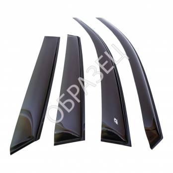 Дефлекторы окон (COBRA TUNING) Acura RSX 2002-2006/Honda Integra 2002-2006