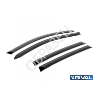 Дефлекторы окон (RIVAL) Hyundai i40 SD 2011-
