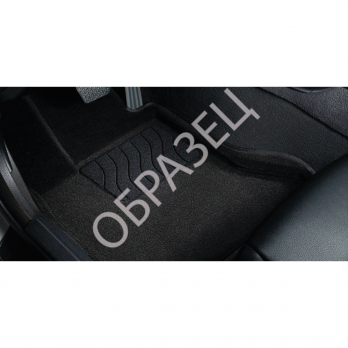 Ковры салона 3D-ворсовые (SENTEX) Цвет Черный AUDI A4 (B9) 2015-